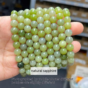 Female Single Circle Ball Natural Stone Bracelet – Jewelry Gift Ideas — 2