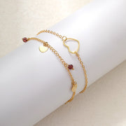 Simple Metal Multi-layer Bracelet Six-piece Set – Jewelry Gift Ideas — 2