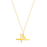 Sports Kayak Pendant Necklace Stainless Steel – Jewelry Gift Ideas — 4