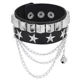 Rivet Star Pentagram Wrap Silver Multi-layered – Jewelry Gift Ideas — 3