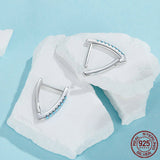Fashion Turquoise V-type All-match Ear Clip – Stylish Gifts — 3