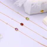 Sterling Silver Simple Crystal Power Stone – Jewelry Gift Ideas — 1