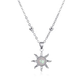 Temperament Inlaid Opal Small Beautiful Simple – Jewelry Gift Ideas — 2