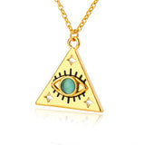 Copper Zircon Punk Style Creative Triangle – Jewelry Gift Ideas — 4
