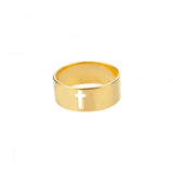 18k Gold Plated Stainless Steel Ring – Unique Gift Ideas — 15
