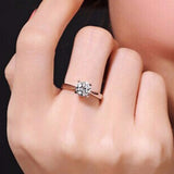 14k Rose Gold Plated Engagement Ring Jewelry – Jewelry Gift Ideas — 1