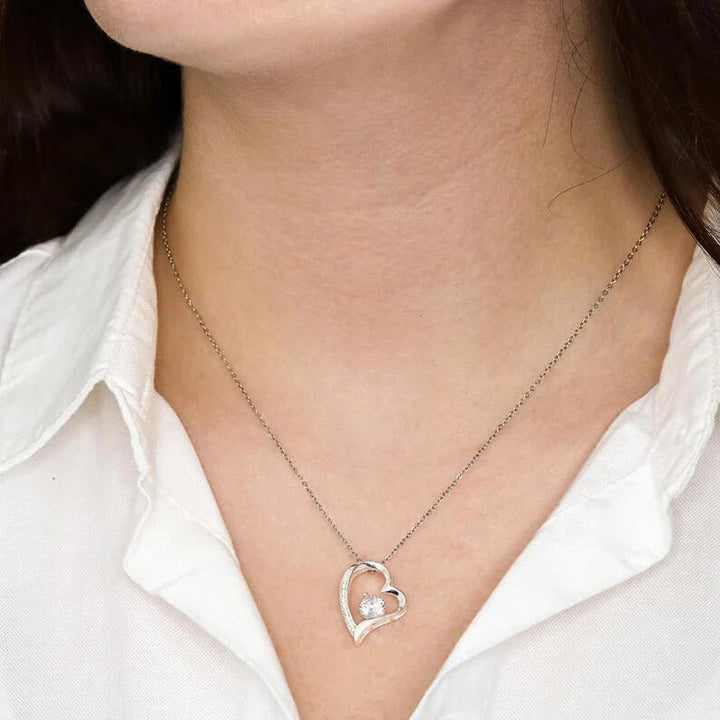 Female Simple Love Pendant Hollow Heart Necklace – Jewelry Gift Ideas — 1