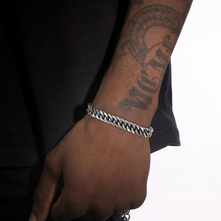 Stylish Stainless Steel Men's Bracelet – Jewelry Gift Ideas — 1