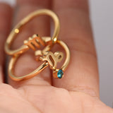 Constellation Symbol Birthstone Ring – Holiday Gift Ideas — 15