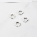 Trendy Fashion Double Sided Earrings Pressed Sand – Stylish Gifts — 1
