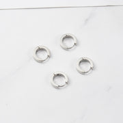 Trendy Fashion Double Sided Earrings Pressed Sand – Stylish Gifts — 1
