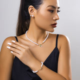 Tulip Necklace Simple All-match Beaded Clavicle – Jewelry Gift Ideas — 4