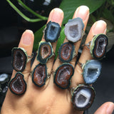 S925 Silver Inlaid Cornucopia Agate Open Mouth – Holiday Gift Ideas — 3
