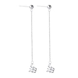 Minimalist One Piece Chain Stud Earrings Fashionmonger – Gifts for Her — 3