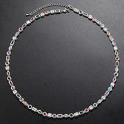 Colorful Crystals Bracelet Necklace For Women – Jewelry Gift Ideas — 11