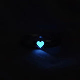Small Love Luminous Ring Adjustable – Gifts for Couples — 8