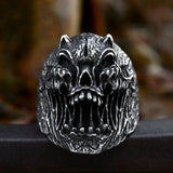 Stainless Steel Skull Ring Wholesale Punk – Birthday Gifts — 3