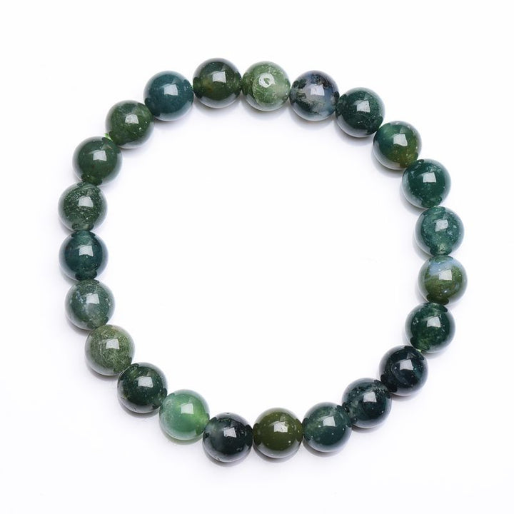 Natural water grass agate bracelet – Jewelry Gift Ideas — 1