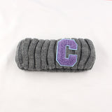 C Letter Ear Protector Knitted Headband – Gift Ideas — 16