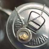 Retro Round Brand Mountain All-match Necklace – Jewelry Gift Ideas — 5
