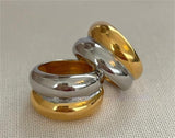 Graceful And Fashionable Classic Contrast Color Ring – Birthday Gifts — 2