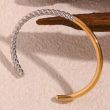 Glossy Twist Color Matching Bracelet – Jewelry Gift Ideas — 1