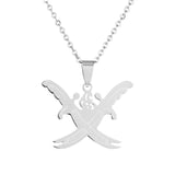 Stainless Steel Pendant Necklace – Jewelry Gift Ideas — 16