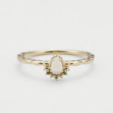 Japanese Vintage Natural Opal Ring – Meaningful Gifts — 3