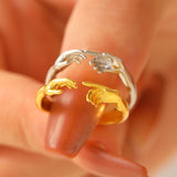 Opening Adjustable Two-hand Rings Fashion Personality – Stylish Gifts — 1