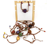 Fashion Personality Handmade Woven Amethyst Bracelet – Stylish Gifts — 14
