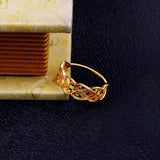 925 Sterling Silver Gilded Hollow Lace Ring – Surprise Gifts — 2
