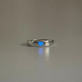 Small Love Luminous Ring Adjustable – Gifts for Couples — 5