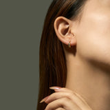 S925 Sterling Silver Earrings Zircon Simple And Light – Stylish Gifts — 1