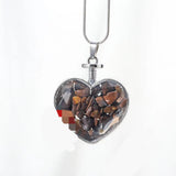Crystal Love Phase Box Necklace Pendant Hand – Jewelry Gift Ideas — 3