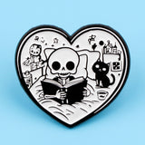 Skull Nerd Brooch Cartoon Badge Creative – Jewelry Gift Ideas — 1