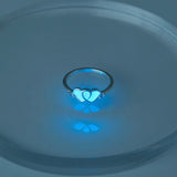 Lovers Hearts Glow-in-the-dark Rings – Unique Gift Ideas — 1