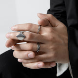 Titanium Steel Cool Wind Joint Ring For Men And Women – Gifts for Her — 3