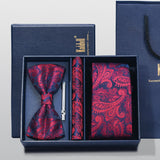Four Piece Suit With Embroidered Tie – Birthday Gifts — 1