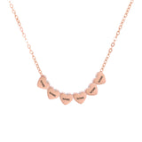 Engraved Stainless Steel Necklace Heart-shaped – Jewelry Gift Ideas — 14