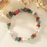 Pearl Copper Bead Mixed Color Semi-precious Stone – Jewelry Gift Ideas — 2