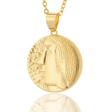 Twelve Constellations Pendant Copper Plated 18K – Jewelry Gift Ideas — 13