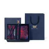 Four Piece Suit With Embroidered Tie – Birthday Gifts — 13