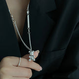 Fashion Cute Bear Pendant Sweater Neckchain – Jewelry Gift Ideas — 2