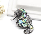 Tidal Abalone Shell Seahorse Brooch Pendant – Jewelry Gift Ideas — 6