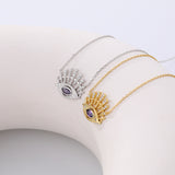 Lady Devil's Eye Zircon Necklace – Jewelry Gift Ideas — 6