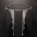 Women's Rhinestone Tassel Adjustable Face Accessories – Stylish Gifts — 5
