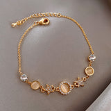 Zircon Flower Bracelet Female Net Red – Jewelry Gift Ideas — 4
