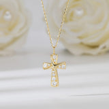 Cross Necklace High-grade Inlaid Full Diamond – Jewelry Gift Ideas — 5