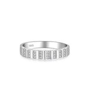 Women's Sterling Silver Fashion Line Ring – Stylish Gifts — 3