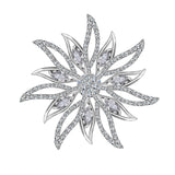 Flame Wreath Brooch Corsage Women's Coat Collar – Jewelry Gift Ideas — 5